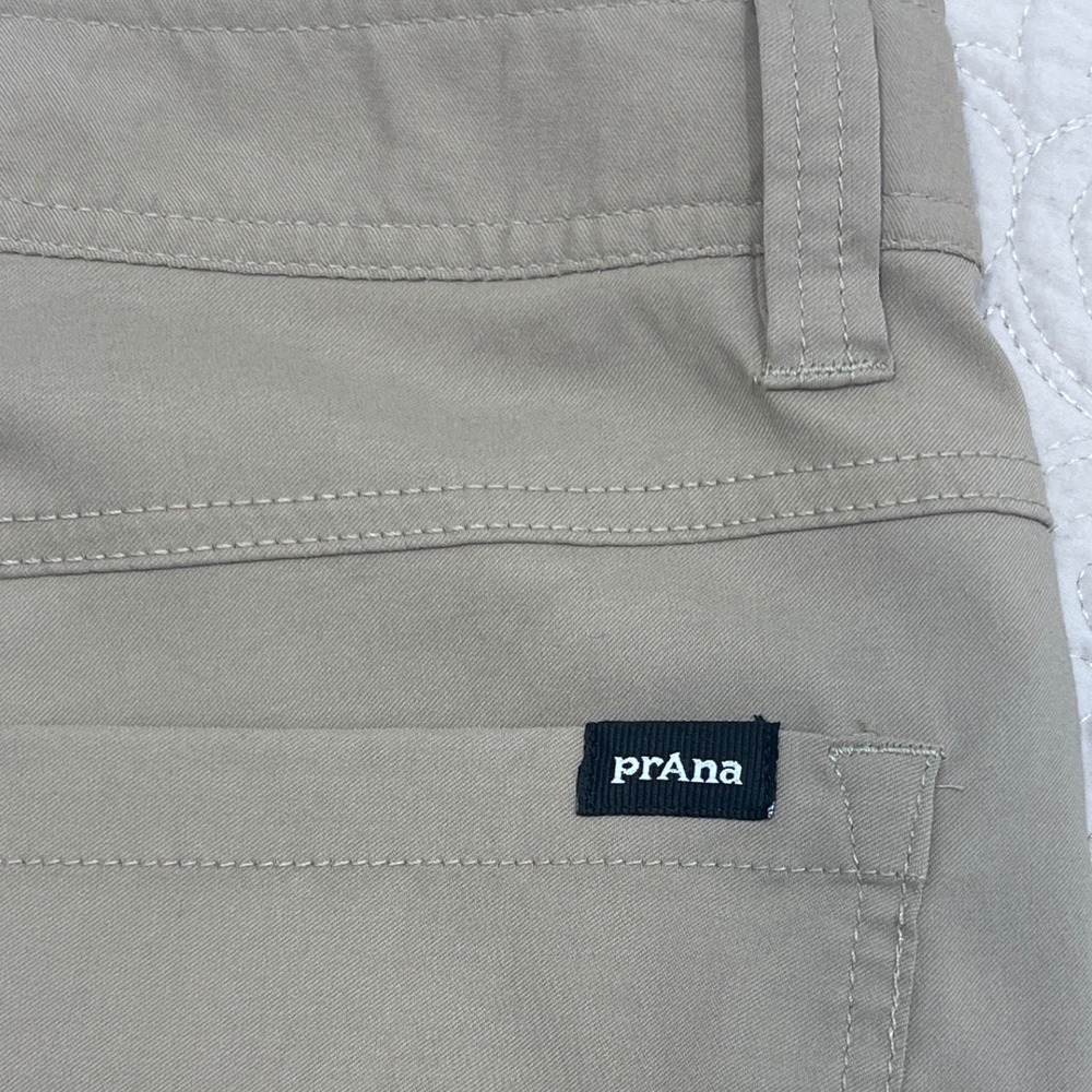 Prana Zion Shorts Mens 38 Tan Khaki ReZion Stretch Hiking Outdoor Camping - Picture 9 of 9